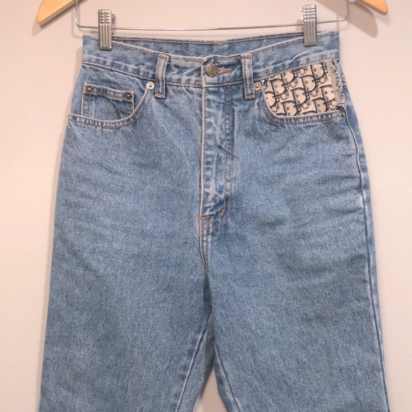 Vintage Dior Rego Reworked High-rise High Waisted Jeans - Picture 4 of 13